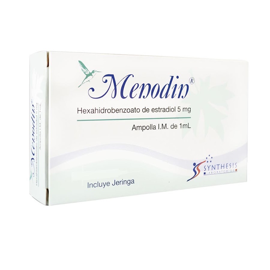 Menodin Retard 5Mg/Ml Caja x1 Ampolla Lafrancol Hexahidrobenzoato de Estradiol