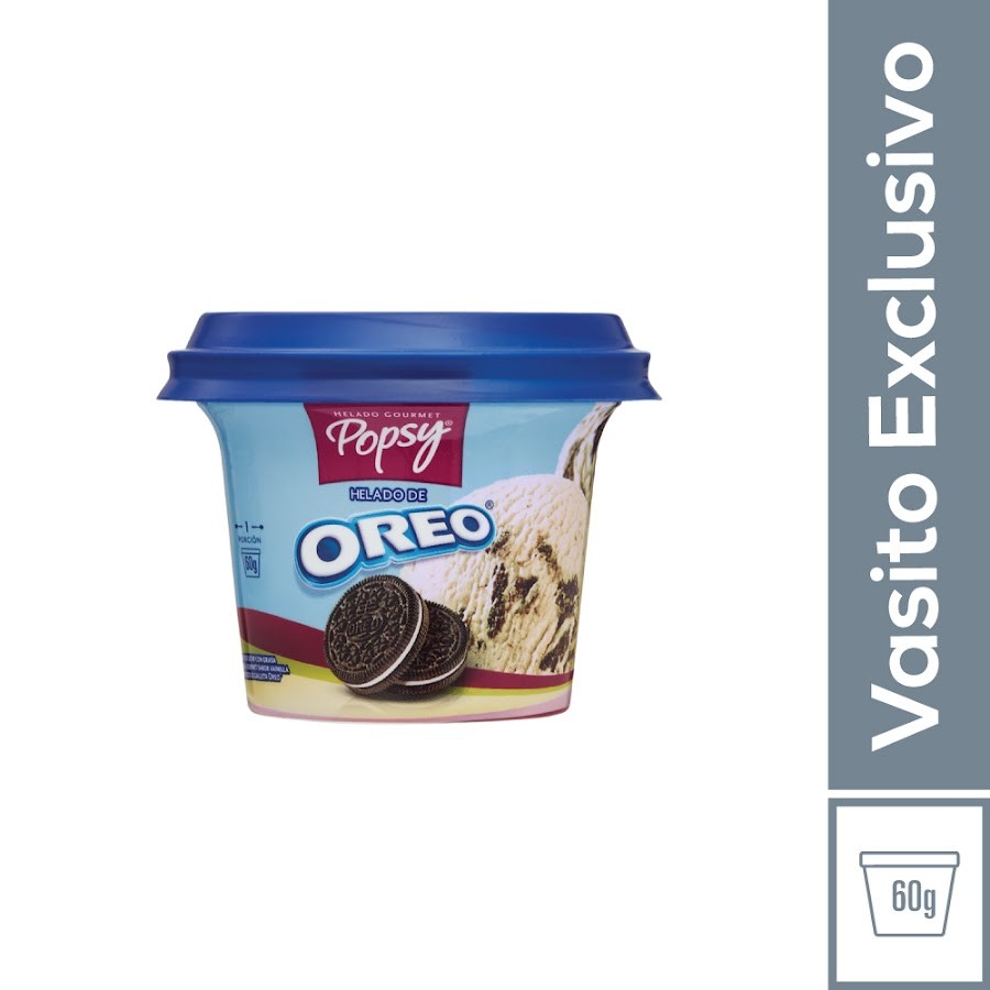 Helado POPSY Oreo x60g.