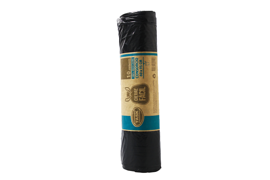Bolsa Para Basura Color Negro 60x95cm x 10Und