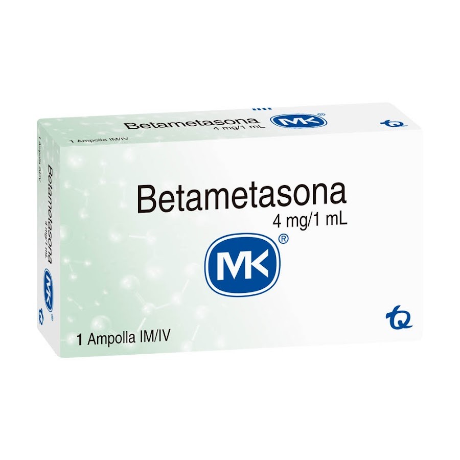 Betametasona MK 4mg/1ml Ampolla IM/IV Caja x1Amp.