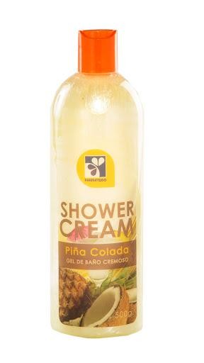 Ducha Farmatodo Shower Cream Piña Colada Gel Baño X500G.