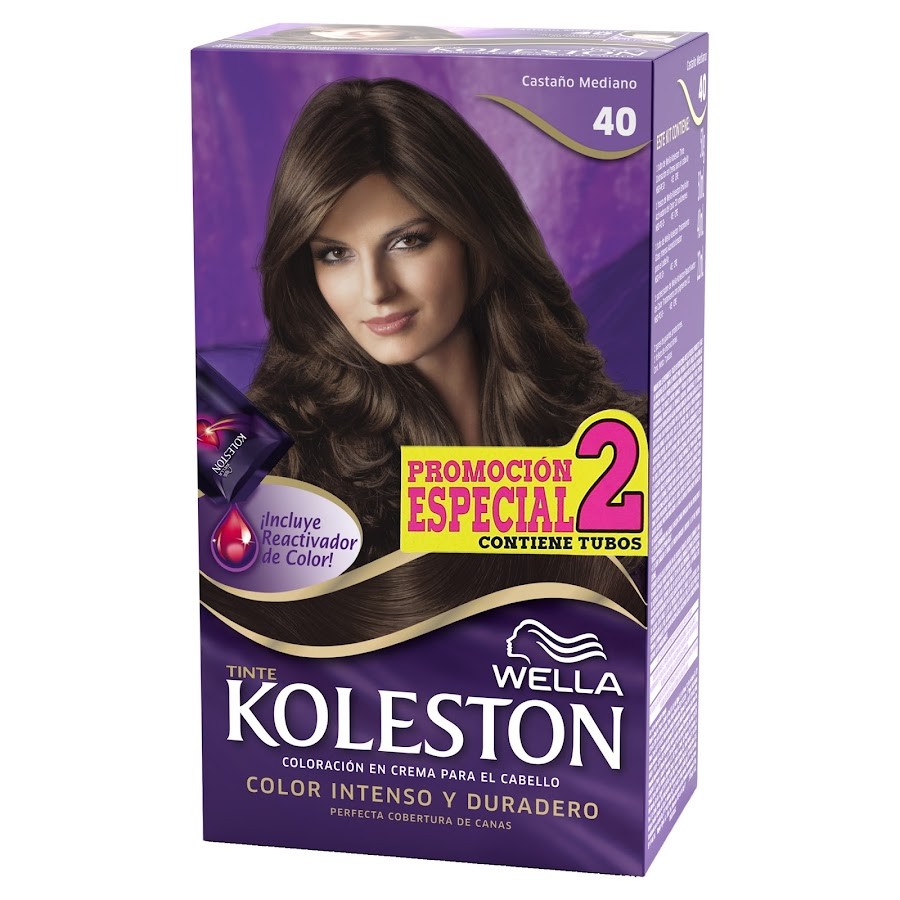 Tinte Wella Koleston Castaño Medio N° 40 X1Und Promocion Especial 2 Tu
