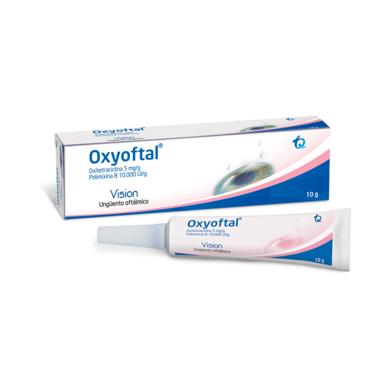 Oxyoftal Ungüento oftálmico tubo x 10gr Oxitetraciclina Polimixina