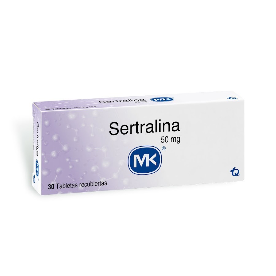Sertralina 50mg MK Caja x 30Tab
