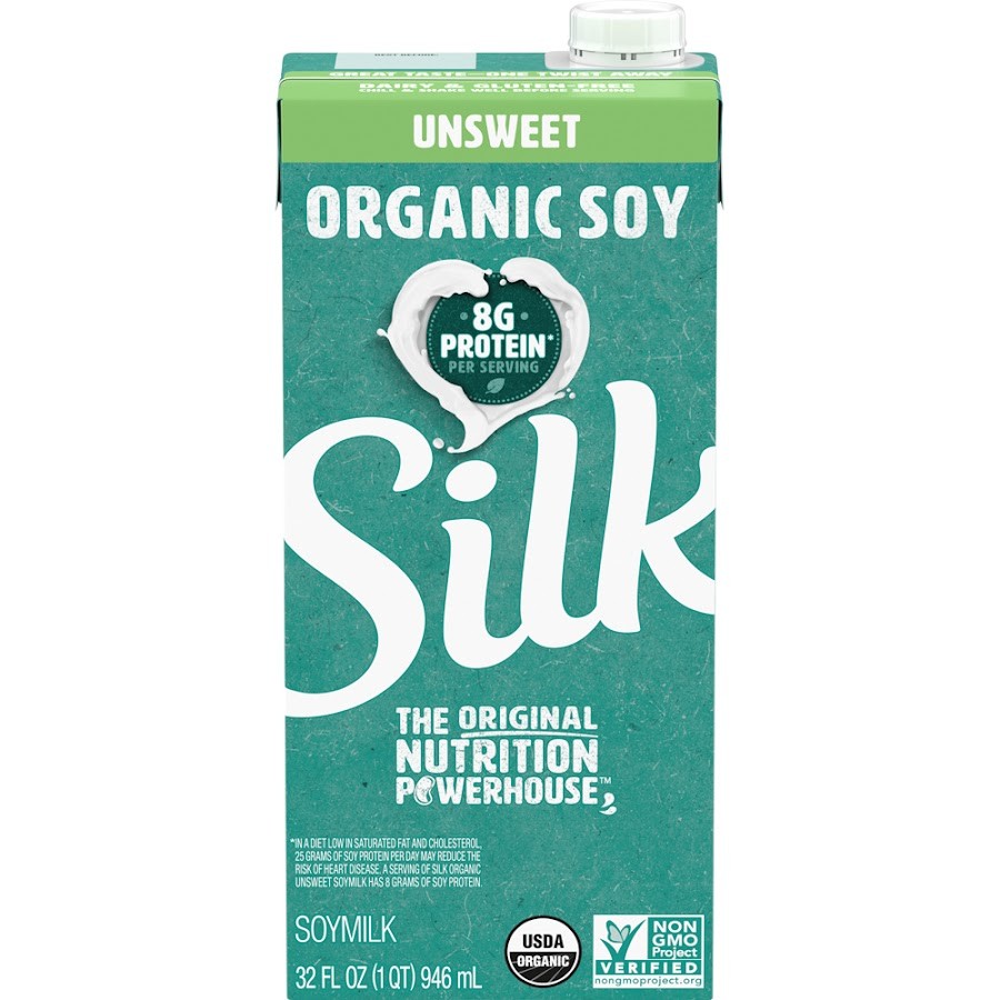 Bebida de Soya Silk Organica Sin Azucar x 946Ml
