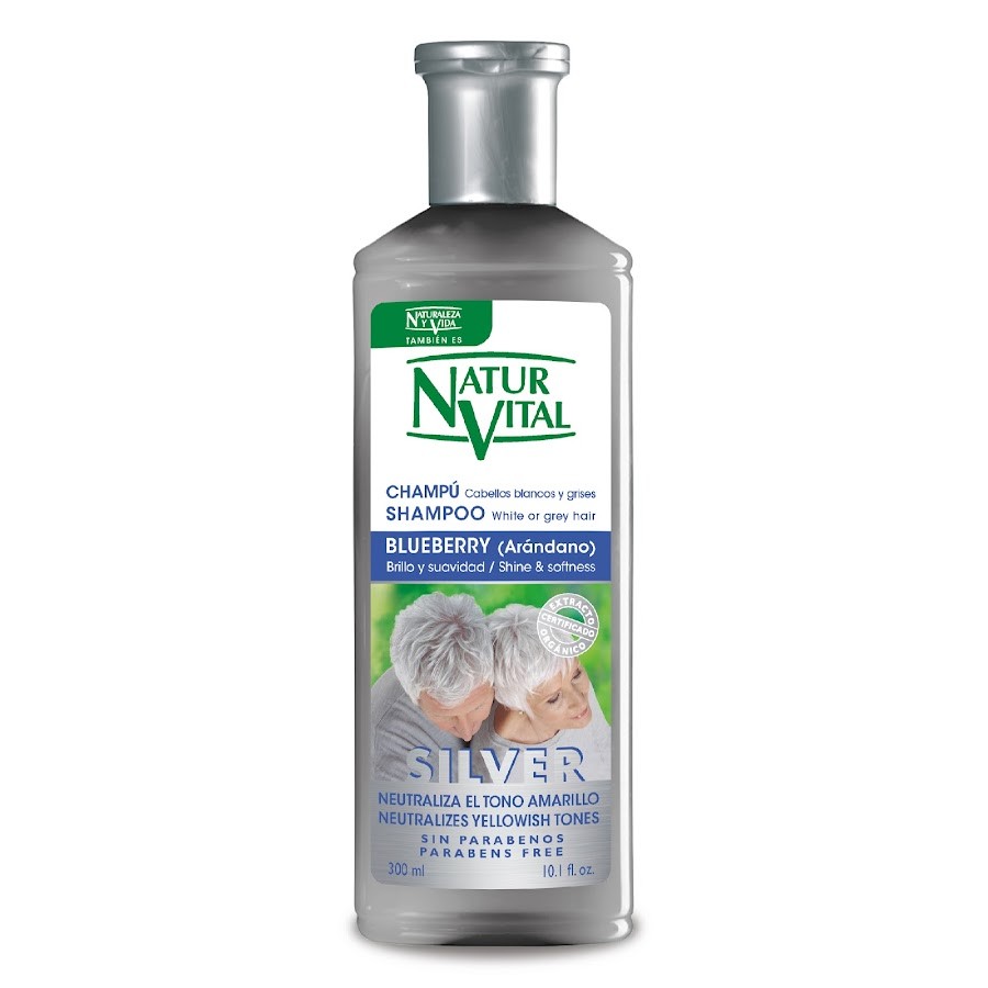 Shampoo Naturaleza Y Vida Silver Cabellos Grises x 300ml