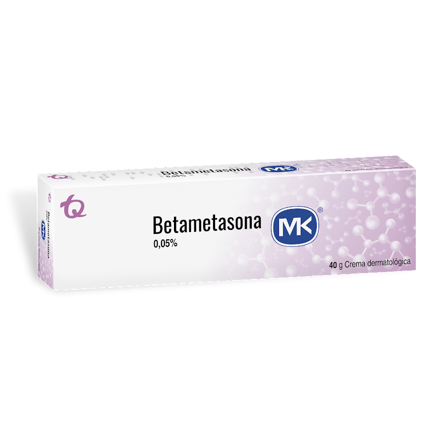 Betametasona MK 0.05% Crema Tubo x40g.