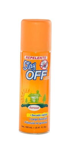 Repelente STAY OFF Aerosol Contra Insectos x160Ml