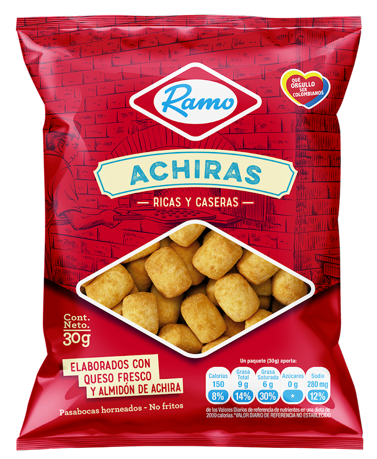 Fracción Pasabocas RAMO Achiras x30g.