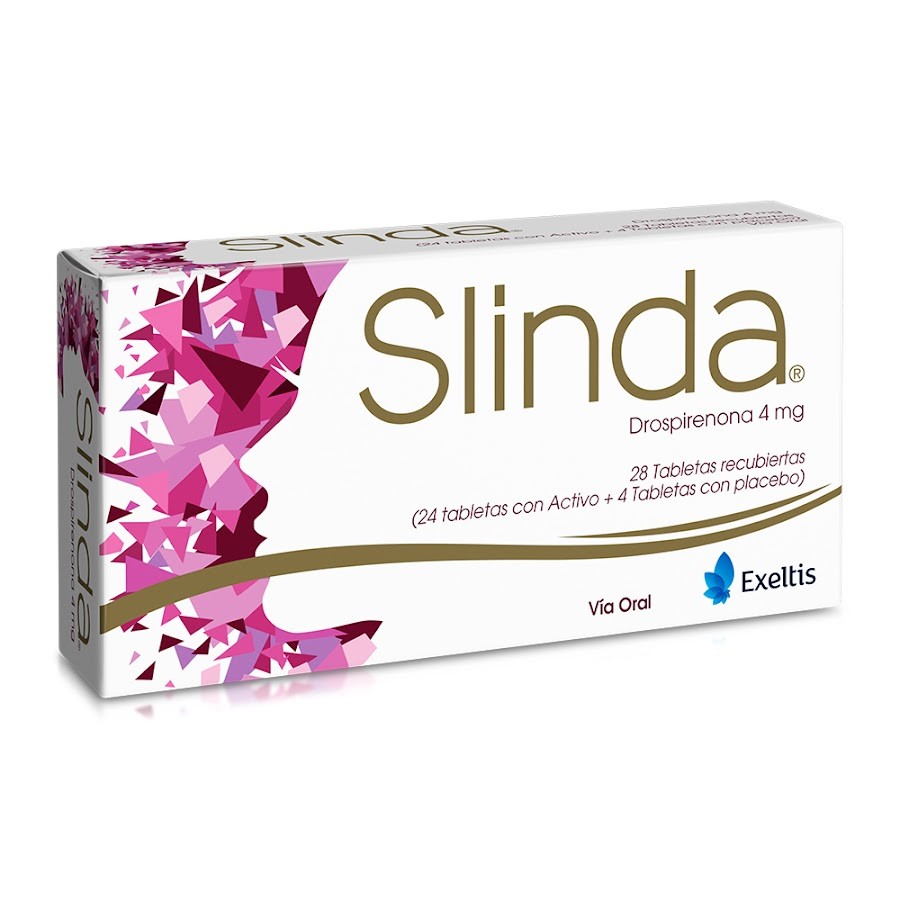 Slinda Exeltis Drospirenona 4Mg Caja x 28 Tab