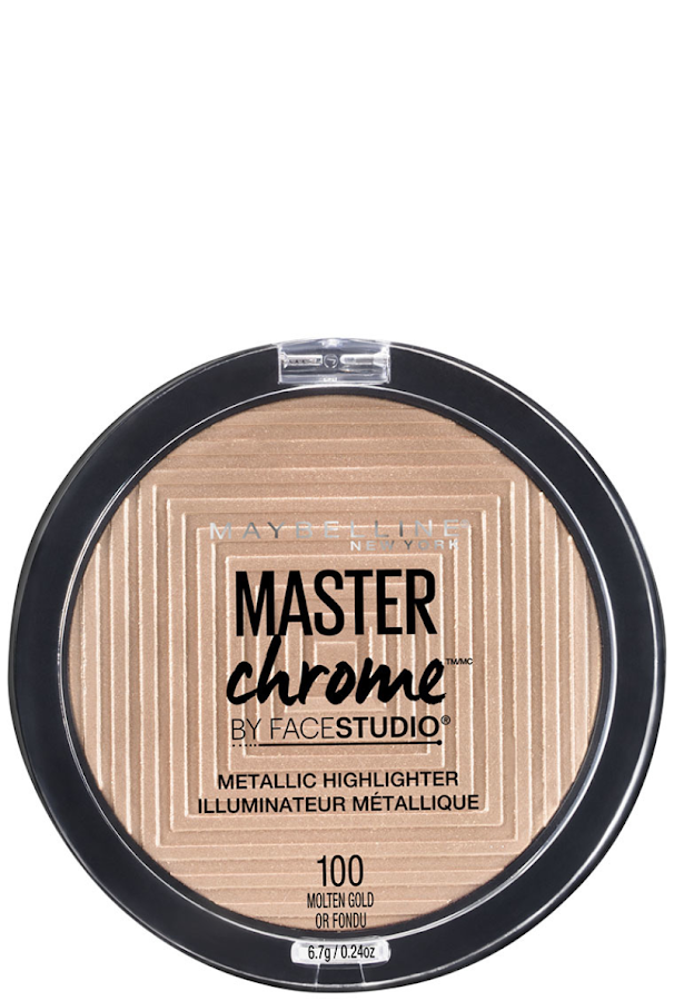 Iluminador Maybelline Master Chrome Molten Gold x1und