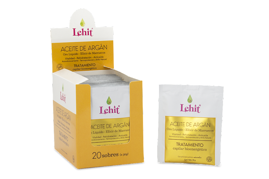 Ampolla en Sachet Lehit Aceite De Argán x 1 Unidad