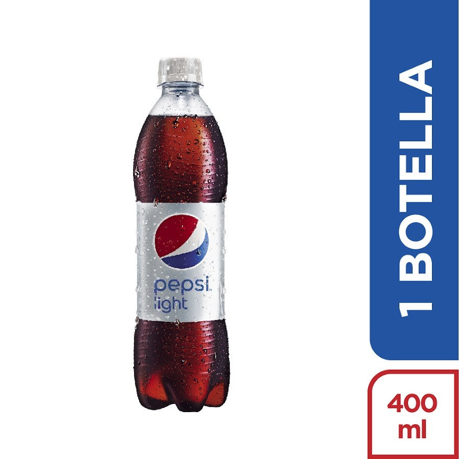 GASEOSA PEPSI LIGH SIN AZUCAR X400ML