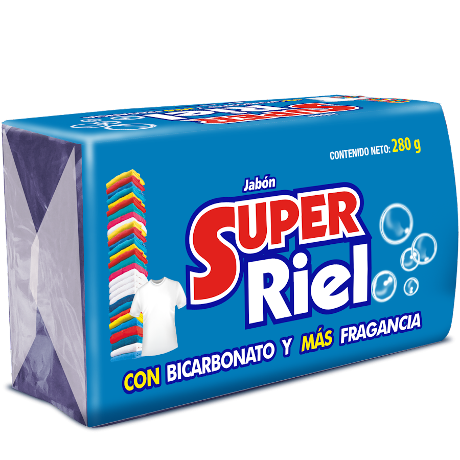 Jabon Super Riel Azulk x280gr