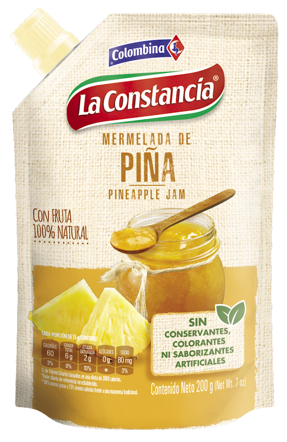 Mermelada de Piña La Constancia x 200Gr