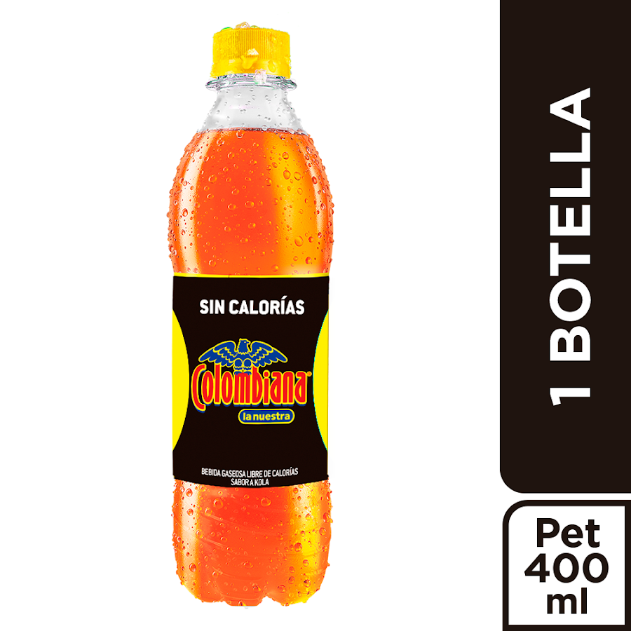 Gaseosa Colombiana Postobon Cero Calorias x 400Ml