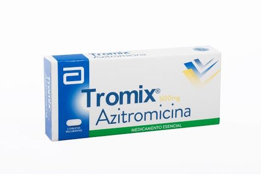 Tromix 500mg Tableta Caja x3Tab. LAFRANCOL Azitromicina