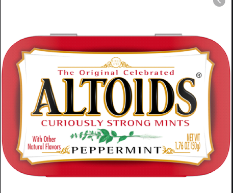 Mentas Altoids Peppermint X50Gr