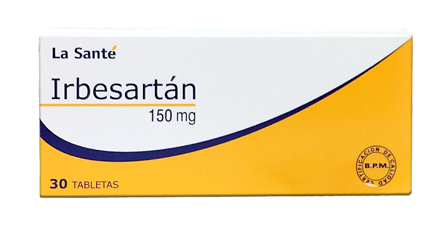 Irbesartan La Sante 150mg x 30 tabletas