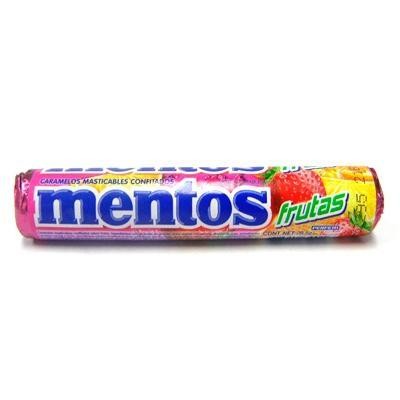 MENTAS MENTOS FRUTAS X29.5G.