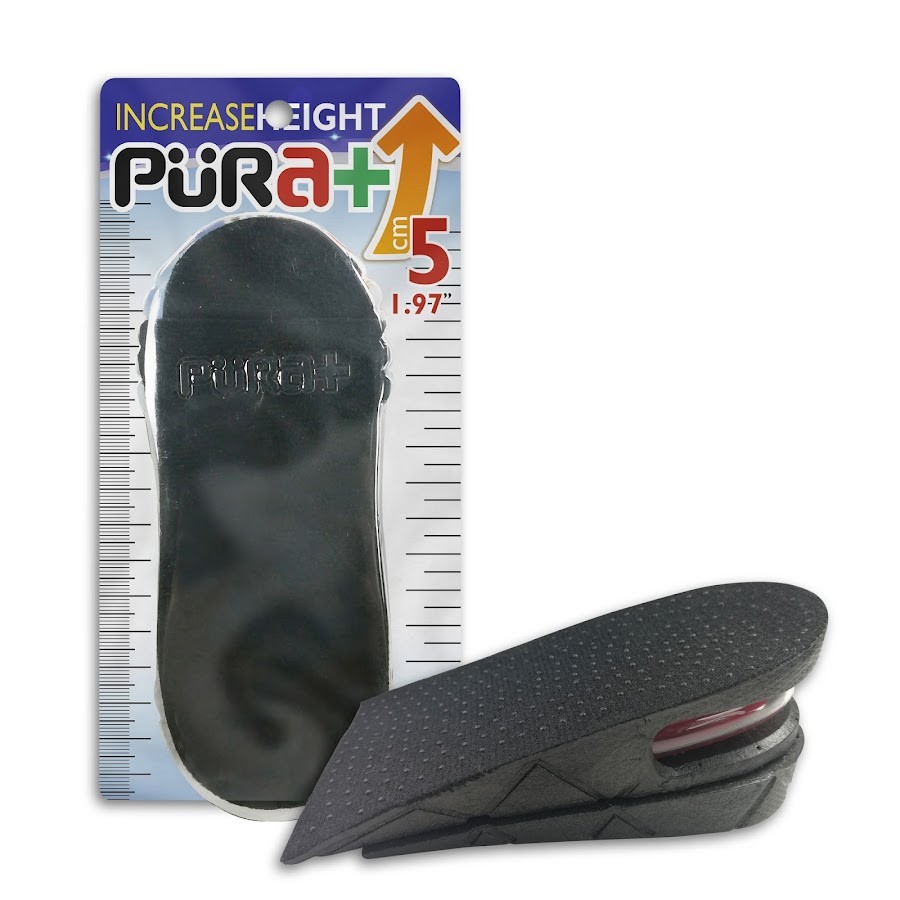 Plantilla Pura + Aumento Estatura Talla Unica X 1Und