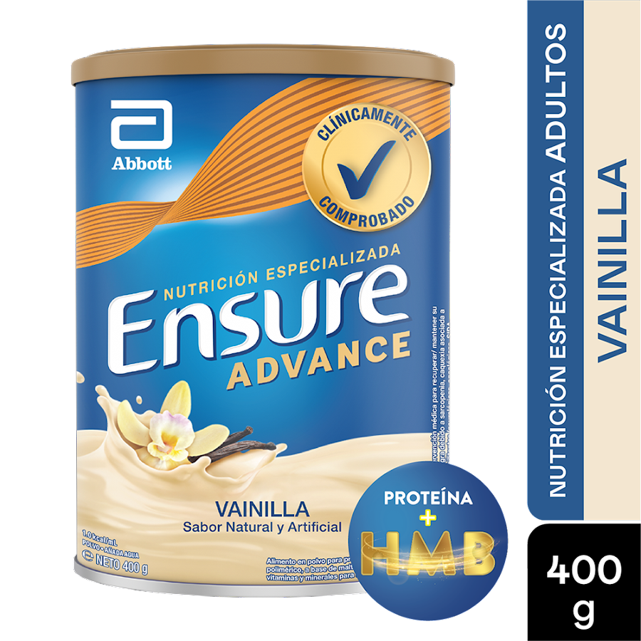ENSURE ADVANCE VAINILLA X400G.
