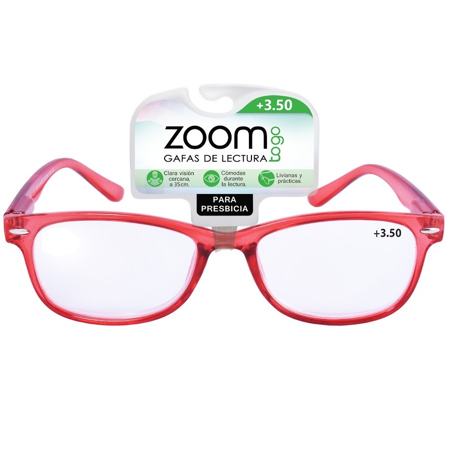 Gafas Zoom Togo Lectura Econo 3 Aumento +3.50 X1Und