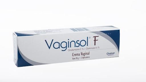 Vaginsol F 2/4% Crema Vag. Tubo X20G. Chalver Clindamicina Clotrimazol