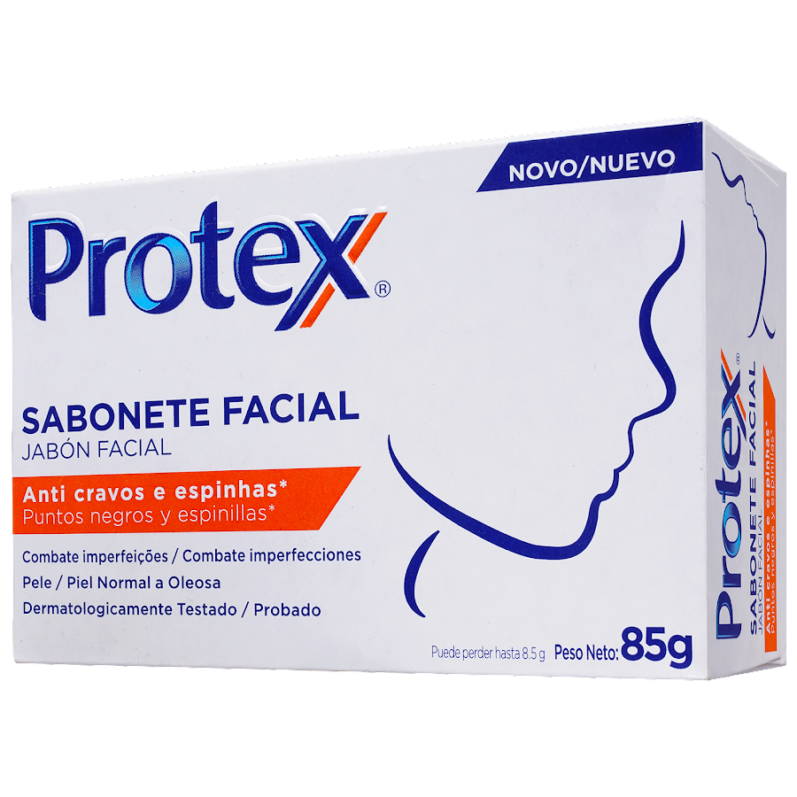Jabón Protex Facial Anti Espinillas x 85Gr