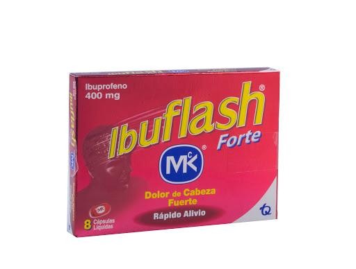 IBUFLASH FORTE 400MG CÁPSULAS CAJA X8CAP TQ IBUPROFENO