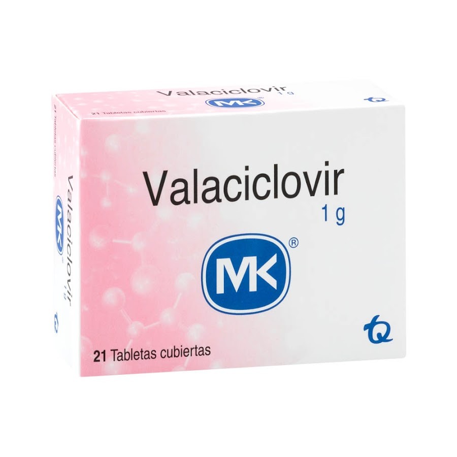 VALACICLOVIR MK 1G. TABLETAS CAJ. X21TAB TQ