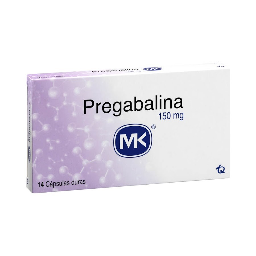 Pregabalina MK 150mg Cápsula Caja x14Cáp.