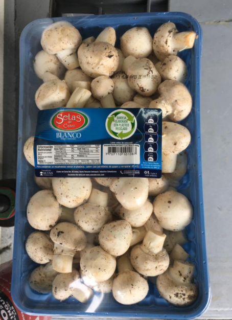champiñon blanco entero