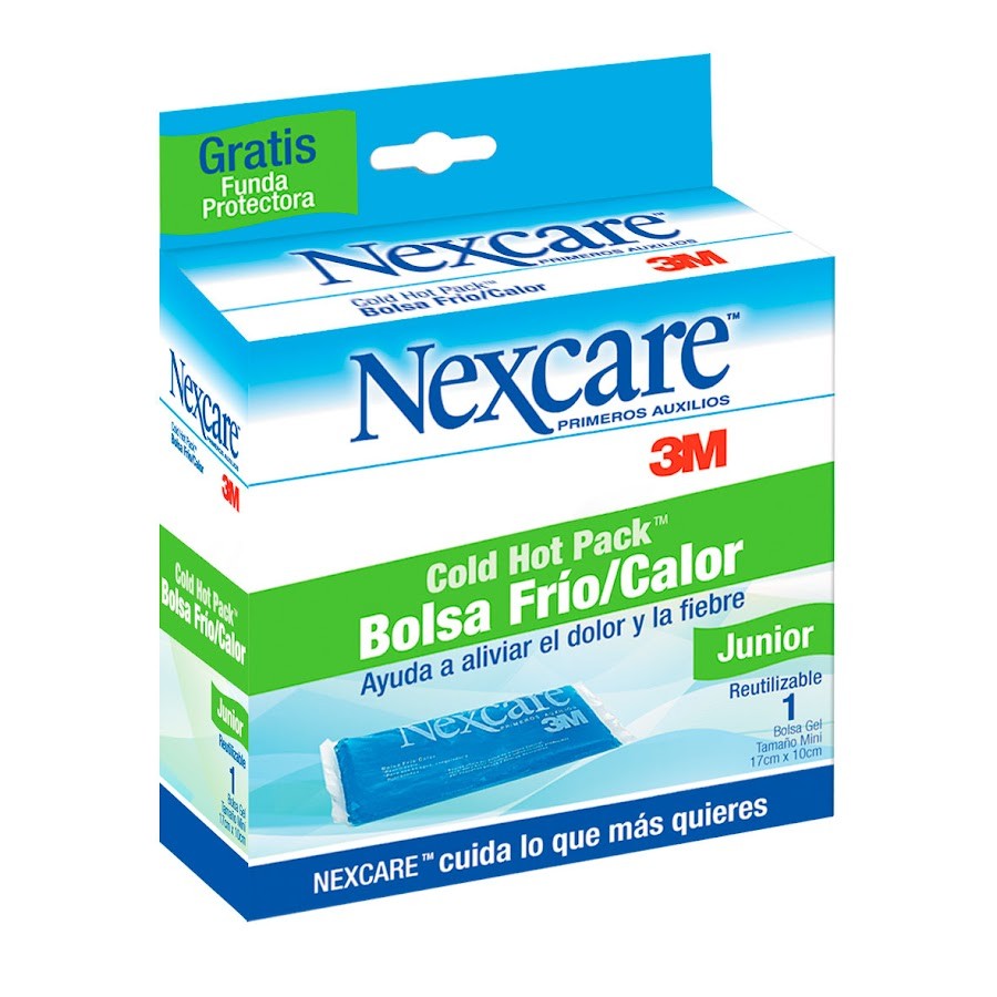 Bolsa 3M Nexcare Primeros Auxilios Frío Calor Junior x1Und.