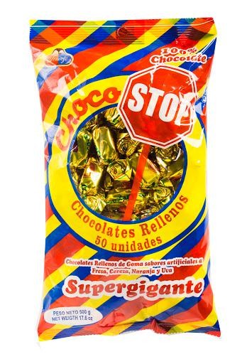 Chocolate Triunfo Choco Stop Súper Gigante Rellenos x50Und.