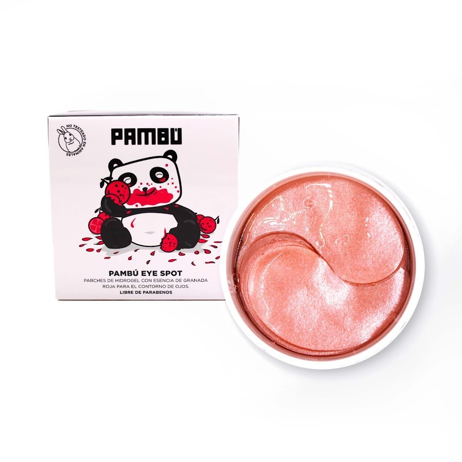 Parches Pambu de Hidrogel con Esencia de Granada Para el Contorno de Ojos x 60Und