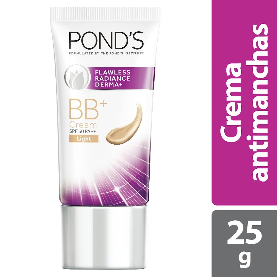 Crema PONDS Facial Flawless Radiance BB+ FPS 30 PA++ Light x25g