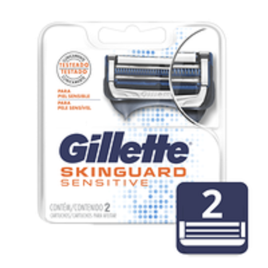 Repuesto Gillette Skinguard Sensitive x 2Uni