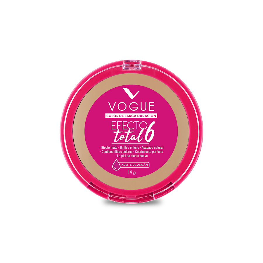 Polvo Vogue Efecto Total 6 Natural x14gr