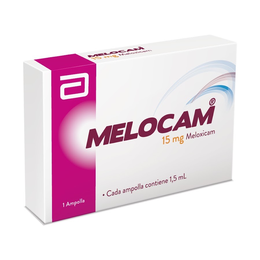 MELOCAM DISPERSABLE 1.5MG AMPOLLA CAJA X1AMP. LAFRANCOL MELOXICAM