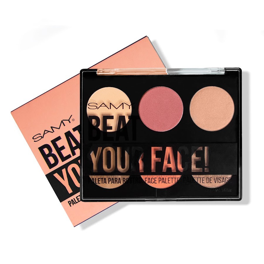 Paleta de Sombras Samy Beat Your Face x6 Tonos