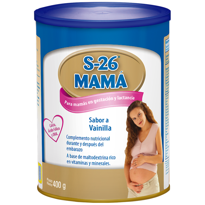Complemento Nutricional S-26 Mamá Vainilla X400G.