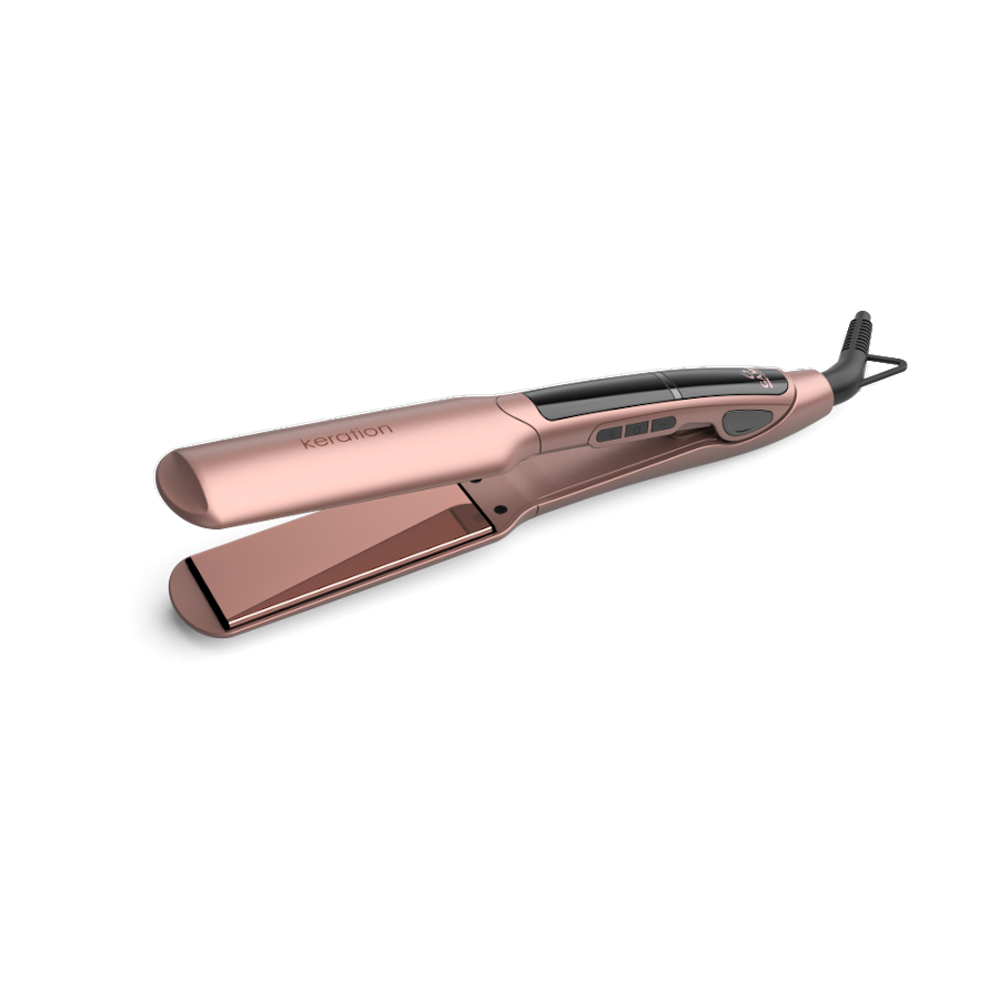 Plancha Para el Cabello Alisadora Gama Xwide Keration