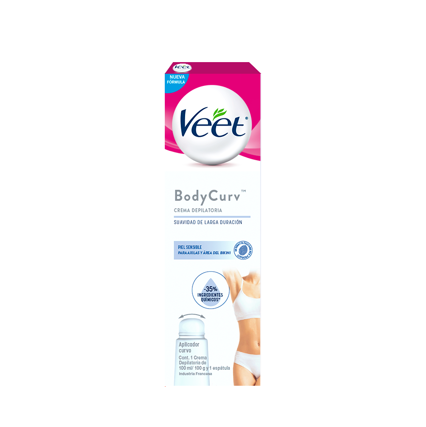 Crema Depiladora Veet Body Curv x 100gr