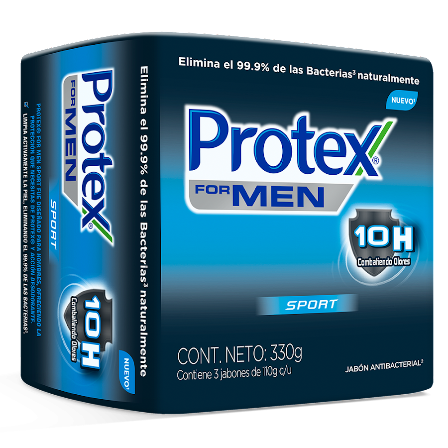 Jabón Protex Men Sport 3Und x 110Gr c/u