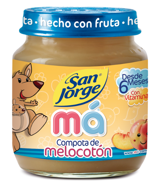 Compota de Melocoton San Jorge Ma x 113gr