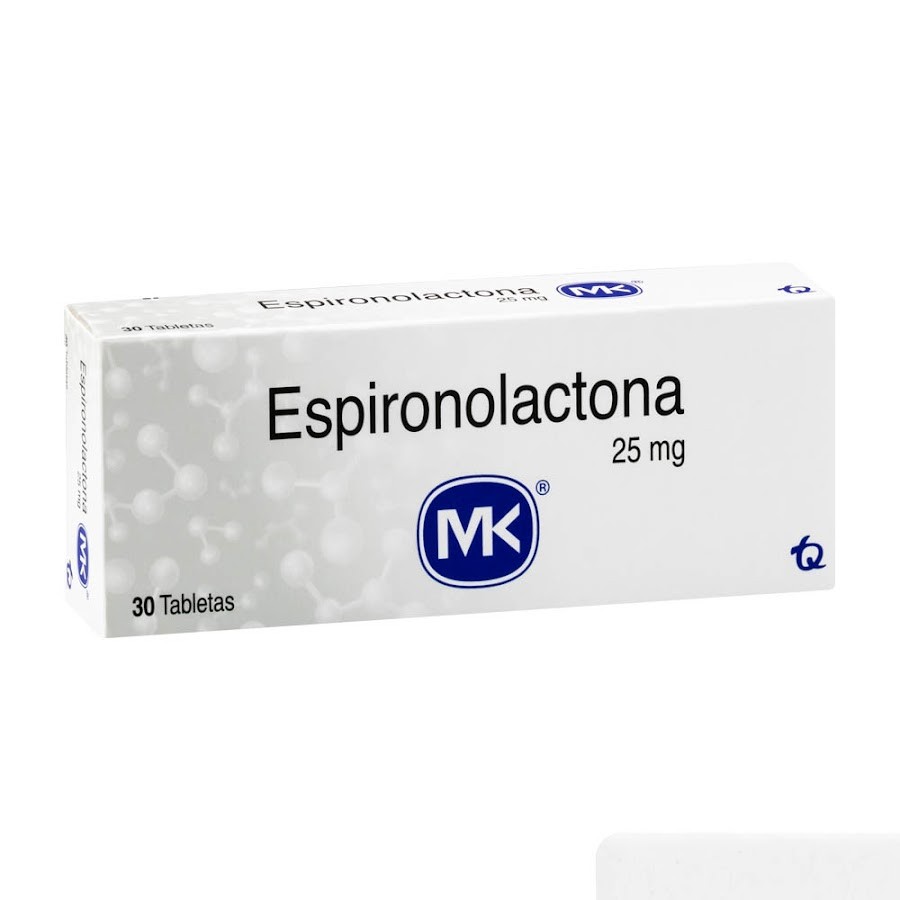 Espironolactona MK 25mg Caja X 30Tab