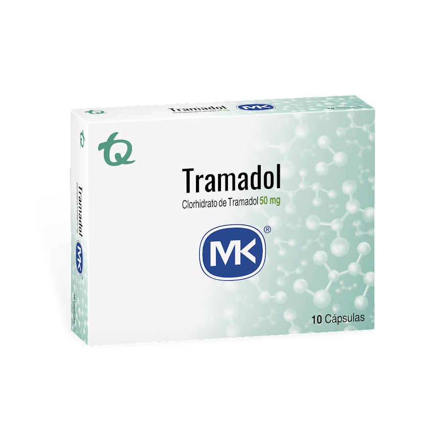 Tramadol MK 50mg Capsula caja x10Cap.