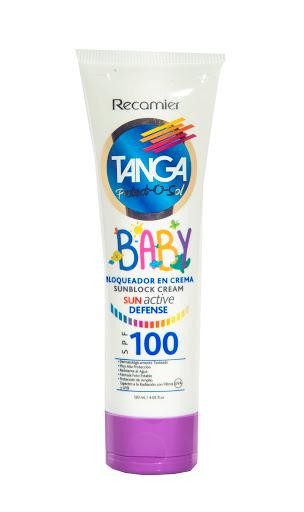 Protector Solar Tanga Baby Sun Active Defense Spf100 X120Ml.