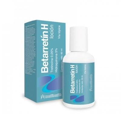 Betarretin H 0.05/4% Loción Frasco x30g. MED Tretinoína Hidroquinona